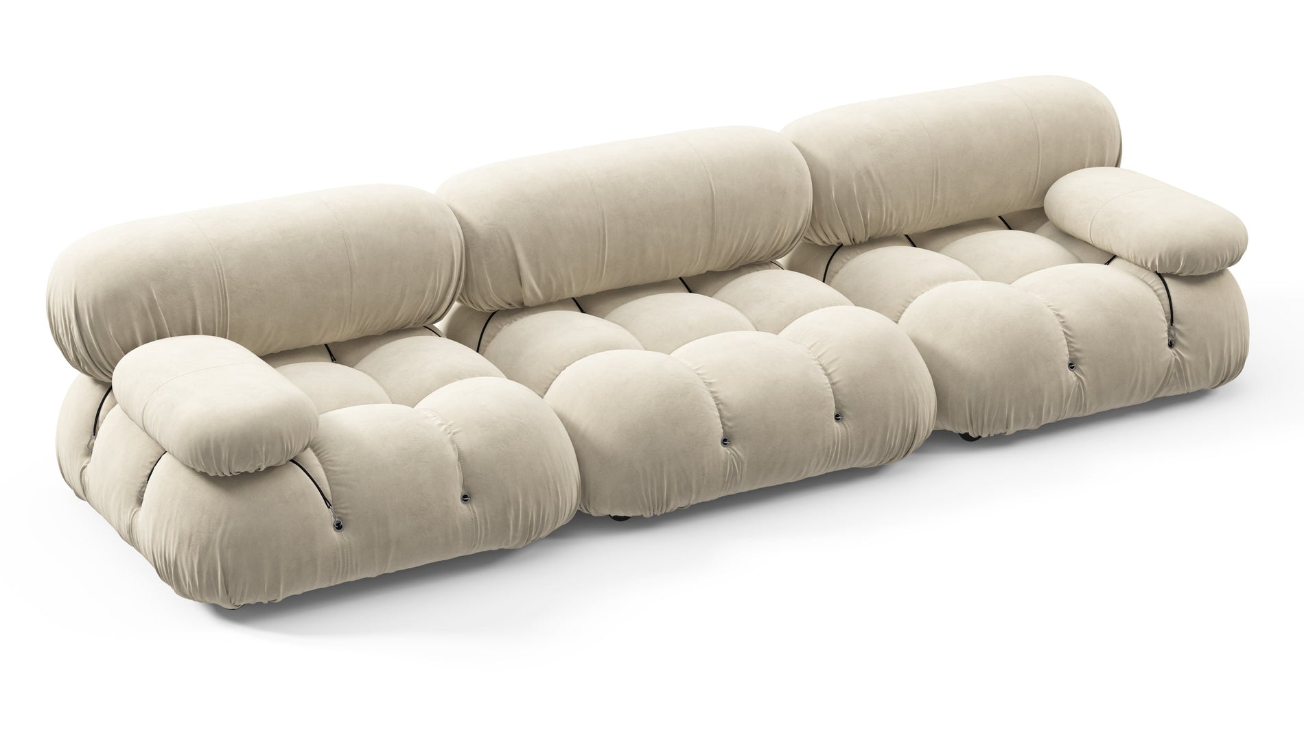 Bellini SofaEierschalen veganes Wildleder