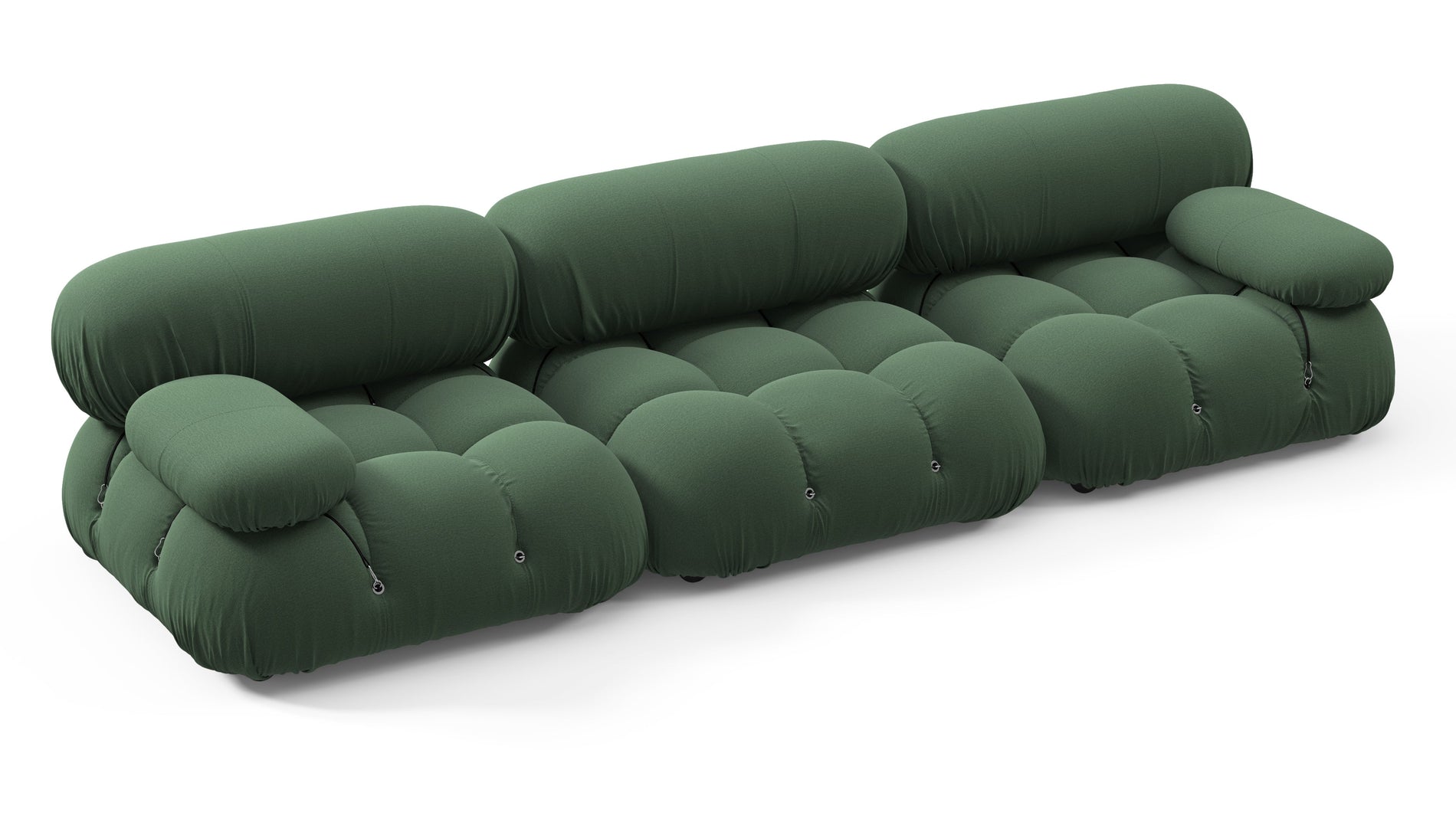 Bellini SofaEvergreen gebürstetes Gewebe