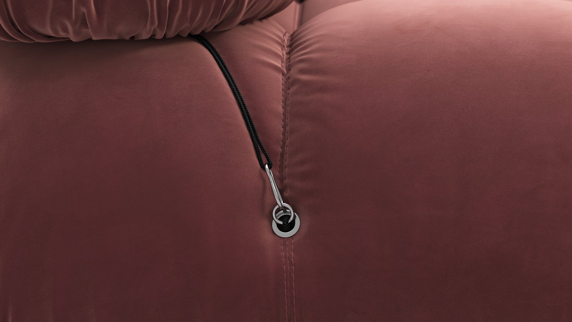 Bellini SofaMaroon Velvet