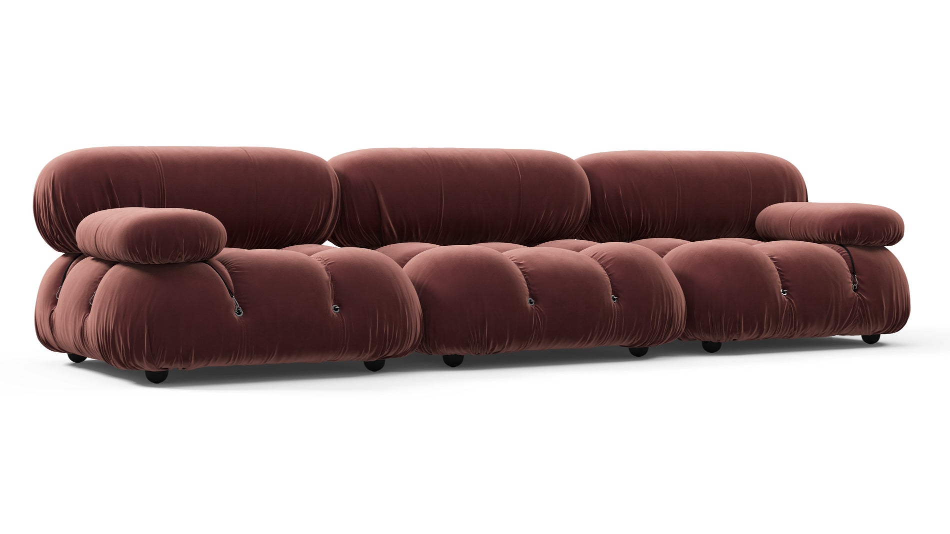 Bellini SofaMaroon Velvet