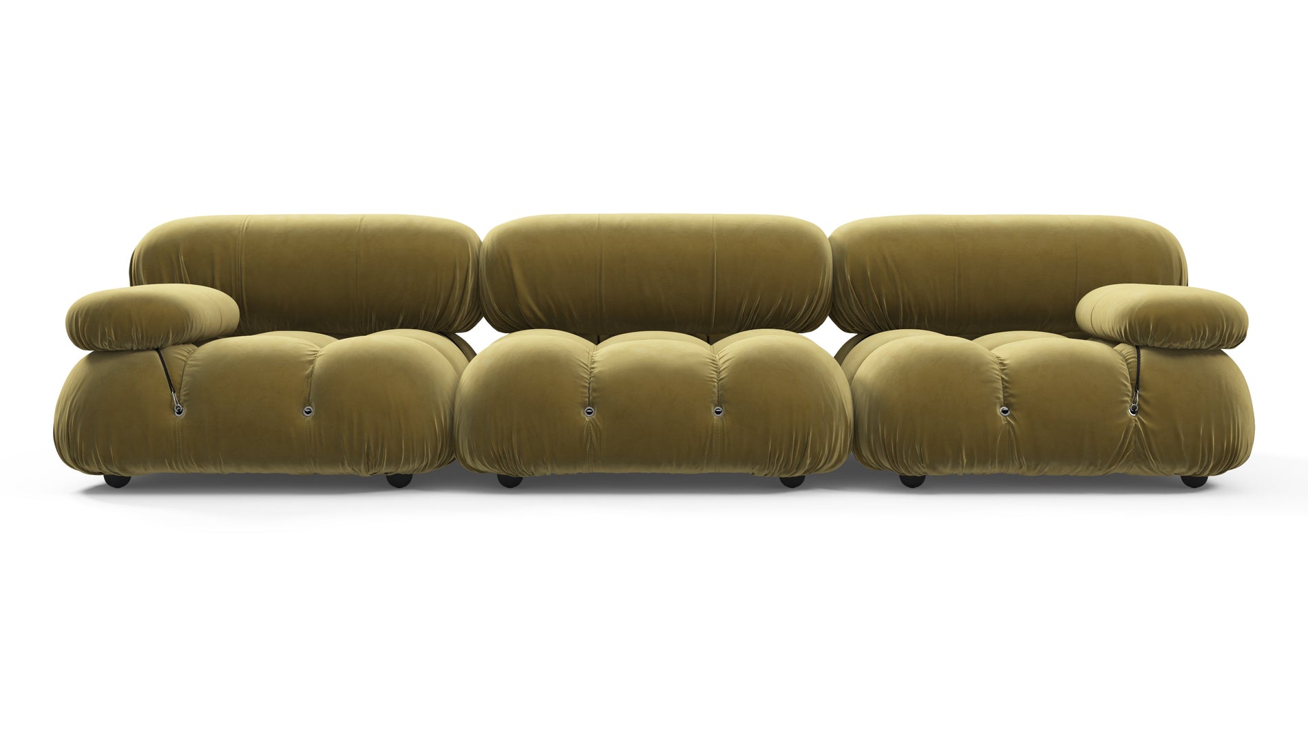 Bellini SofaOliven Gold Samt
