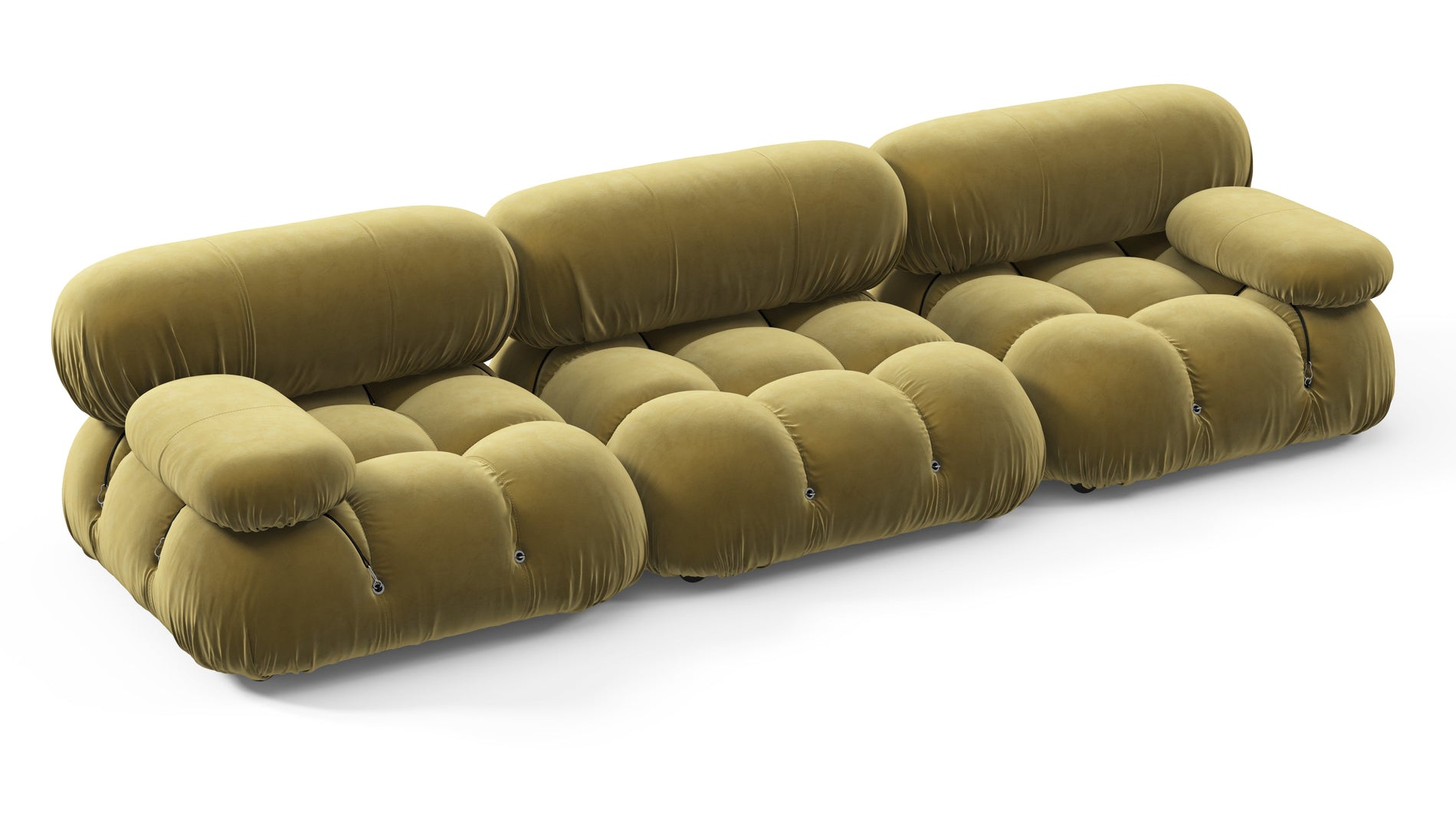 Bellini SofaOliven Gold Samt