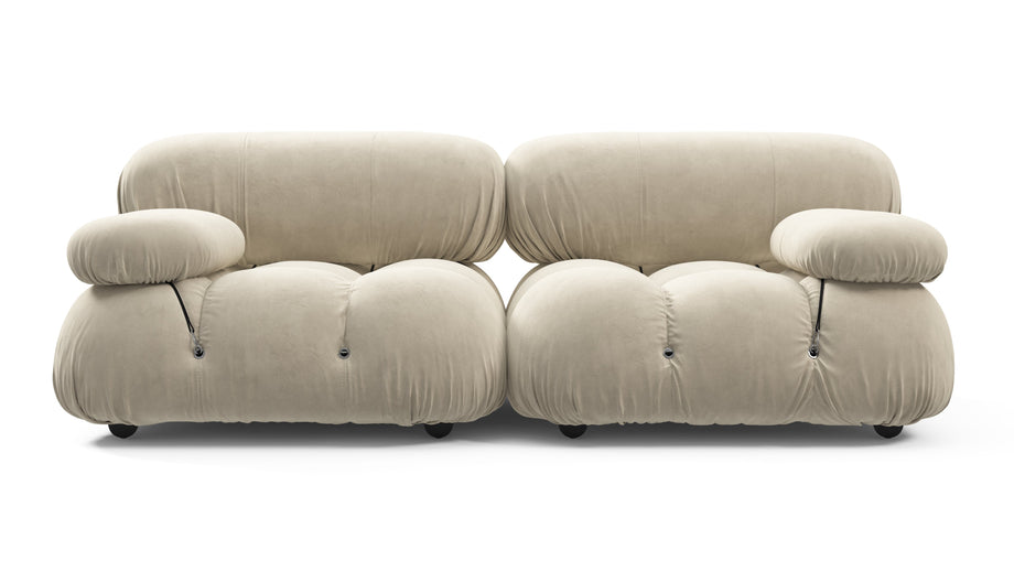 Bellini SoffaEggshell Vegan Suede
