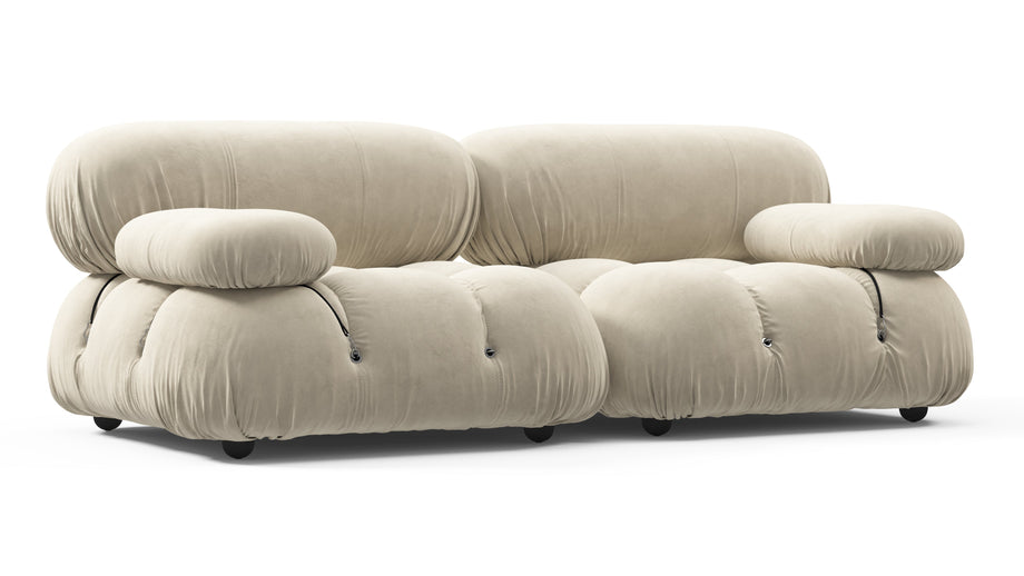 Bellini SoffaEggshell Vegan Suede