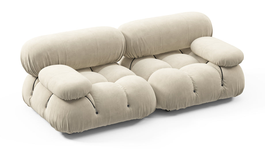 Bellini SoffaEggshell Vegan Suede