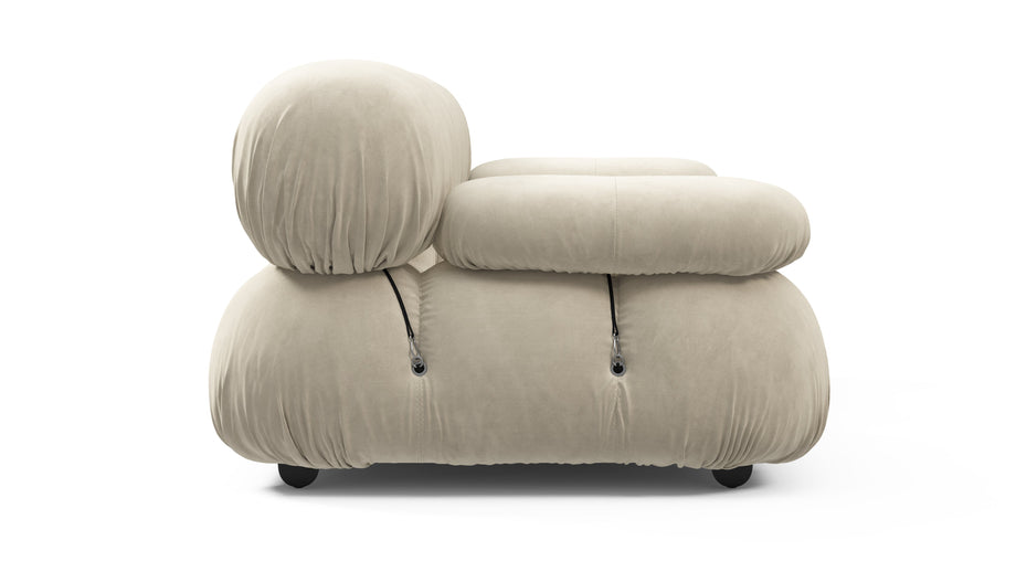 Bellini SoffaEggshell Vegan Suede