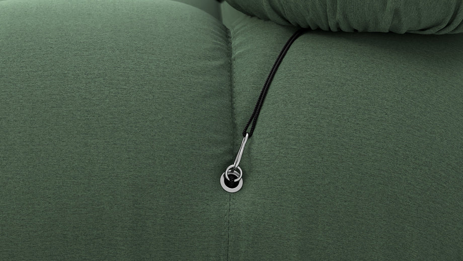 Bellini SoffaEvergreen Brushed Weave