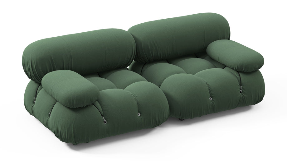 Bellini SoffaEvergreen Brushed Weave