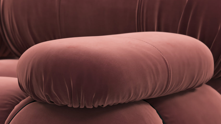 Bellini SoffaMaroon Velvet
