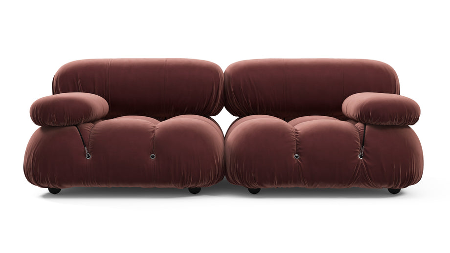 Bellini SofaMaroon Velvet