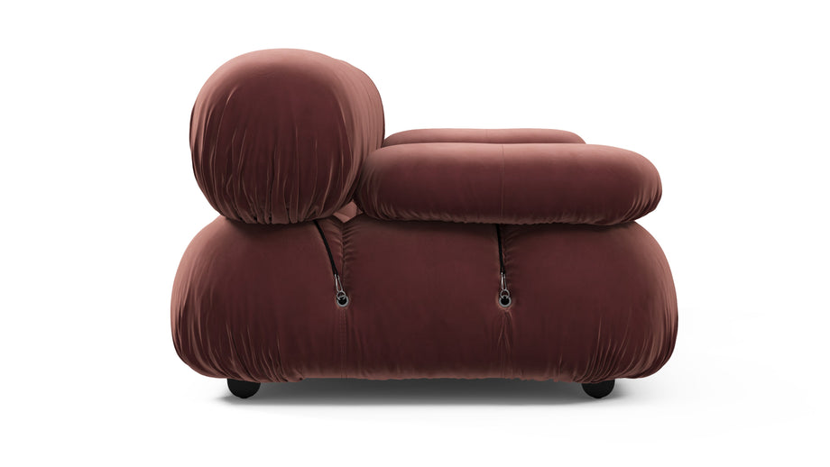 Bellini SoffaMaroon Velvet