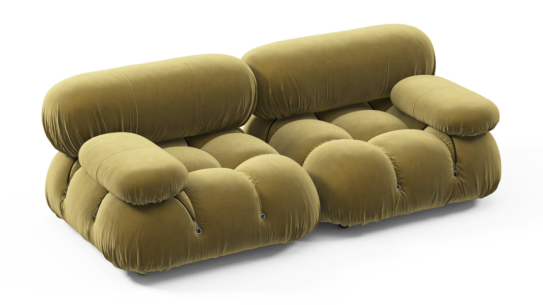 Bellini SofaOlive Gold Velvet