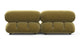 Bellini Sofa - Olive Gold Velvet - Image 5