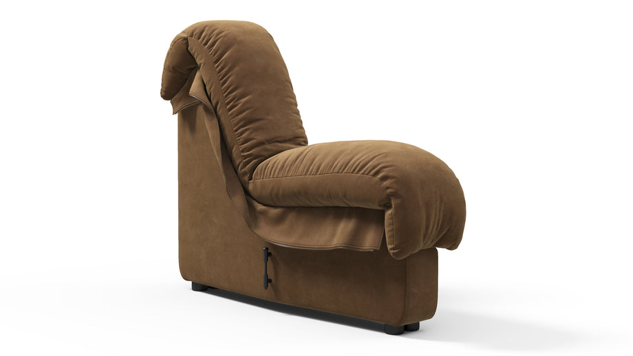DS 600Brown Vegan Suede
