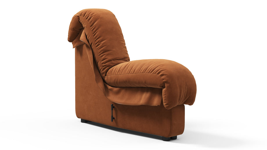 DS 600Burnt Orange Vegan Suede