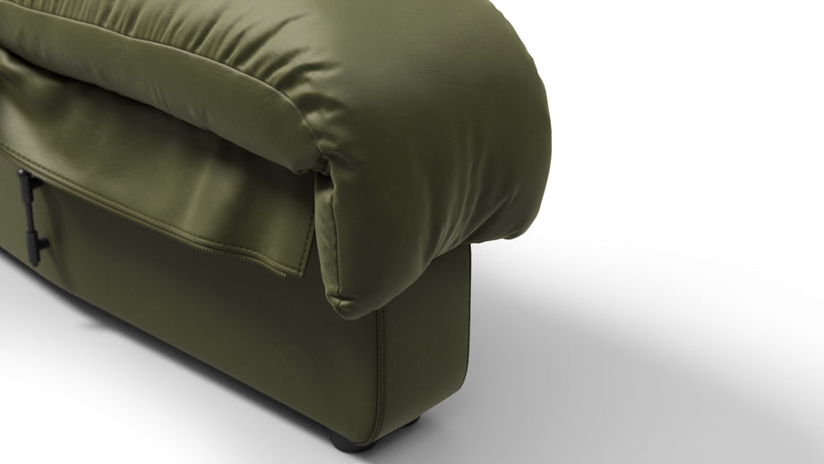 DS 600Deep Olive Vegan Leather