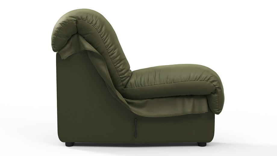DS 600Deep Olive Vegan Leather