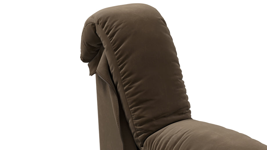 DS 600Distressed Brown Vegan Leather