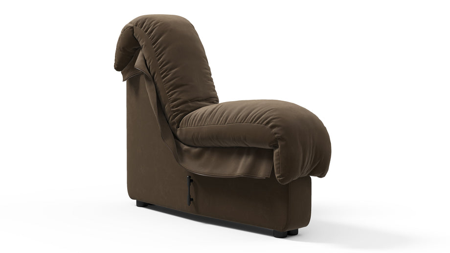 DS 600Distressed Brown Vegan Leather