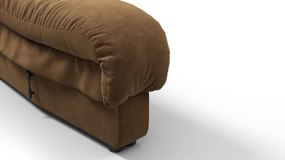 DS 600Brown Vegan Suede