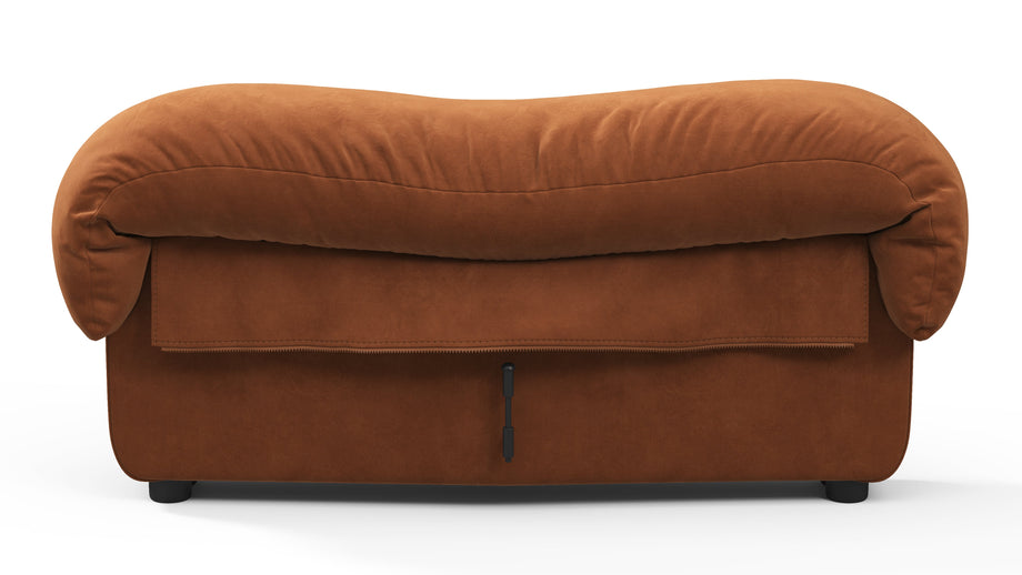 DS 600Burnt Orange Vegan Suede