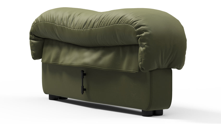 DS 600Deep Olive Vegan Leather