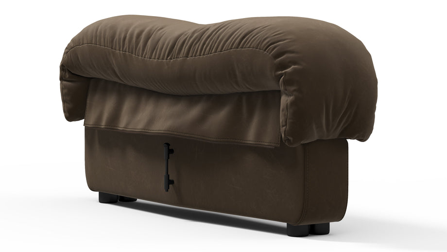 DS 600Distressed Brown Vegan Leather