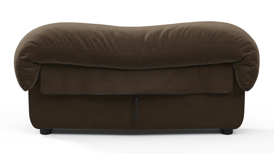 DS 600Distressed Brown Vegan Leather