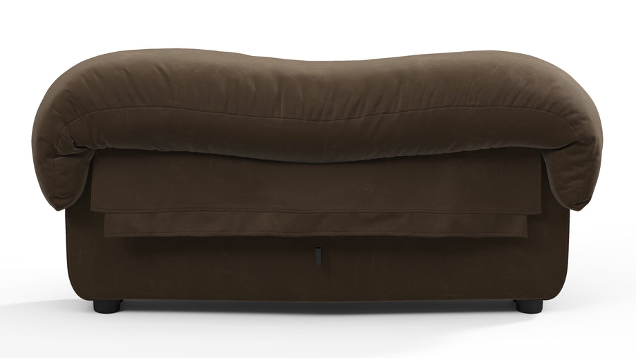 DS 600Distressed Brown Vegan Leather