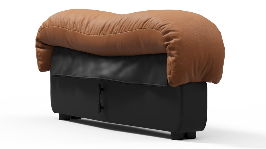 DS 600Vintage Tan and Black Vegan Leather