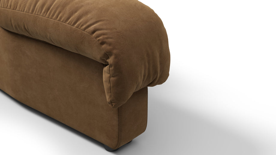 DS 600Brown Vegan Suede
