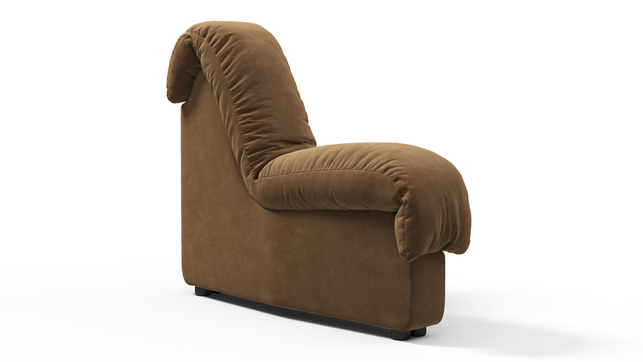 DS 600Brown Vegan Suede