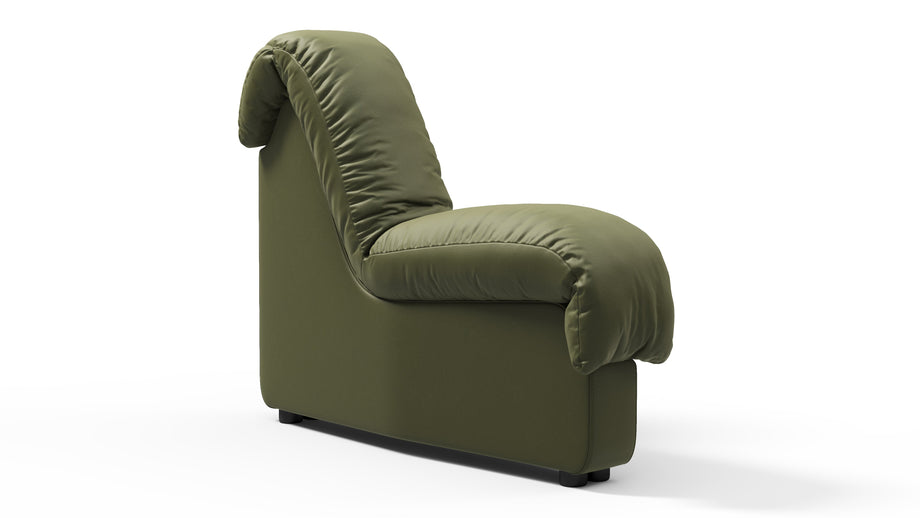 DS 600Deep Olive Vegan Leather