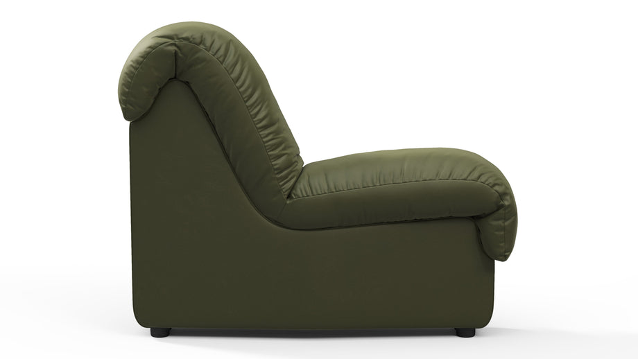 DS 600Deep Olive Vegan Leather