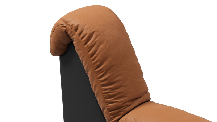 DS 600Vintage Tan and Black Vegan Leather