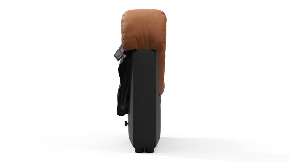 DS 600Vintage Tan and Black Vegan Leather