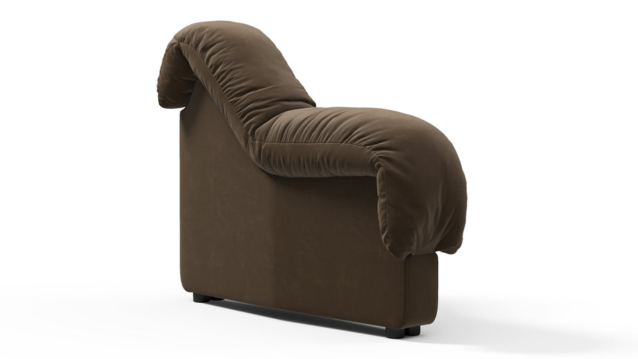 DS 600Distressed Brown Vegan Leather