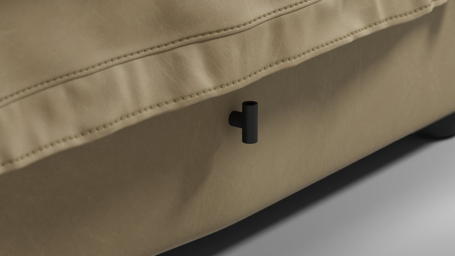 DS 600Beige Vegan Leather