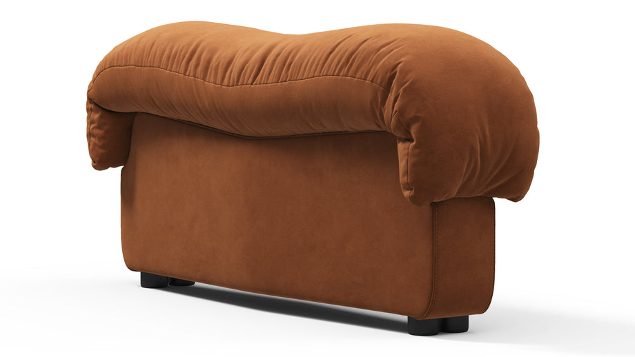 DS 600Burnt Orange Vegan Suede
