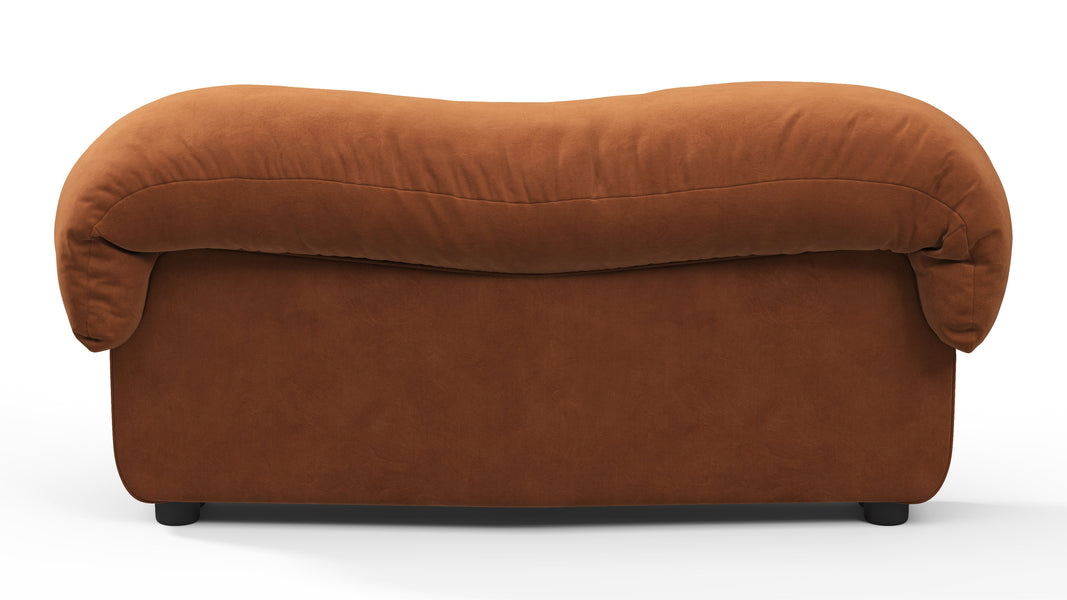 DS 600Burnt Orange Vegan Suede