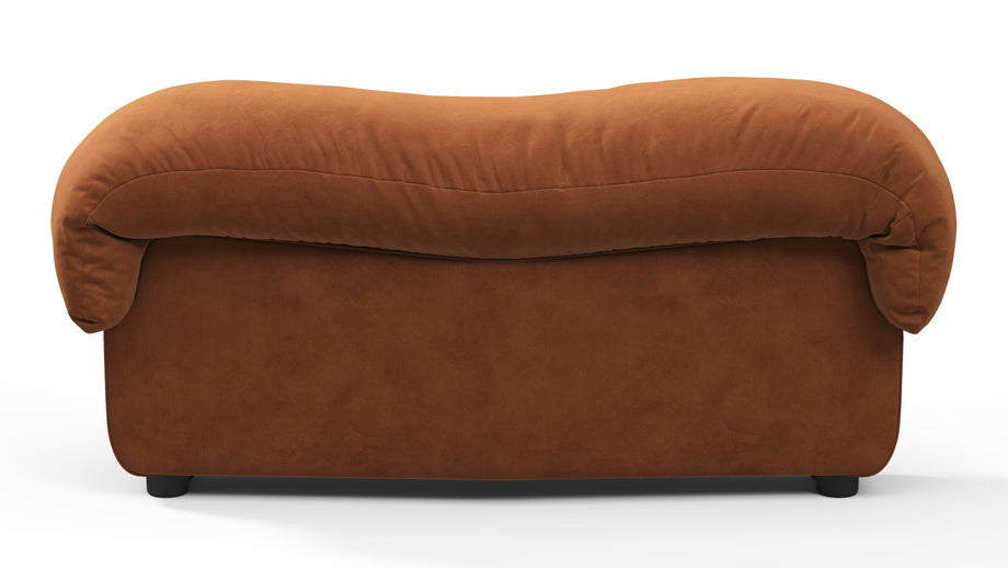 DS 600Burnt Orange Vegan Suede
