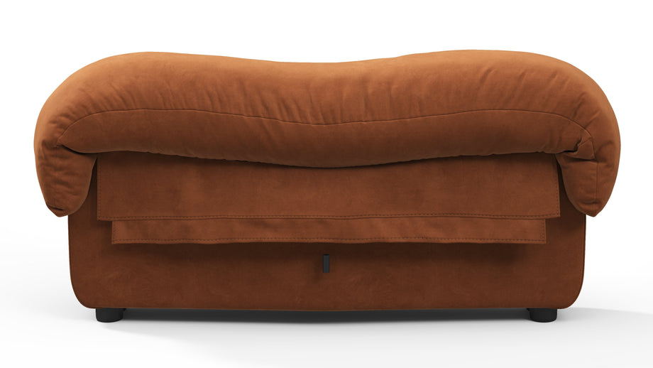 DS 600Burnt Orange Vegan Suede