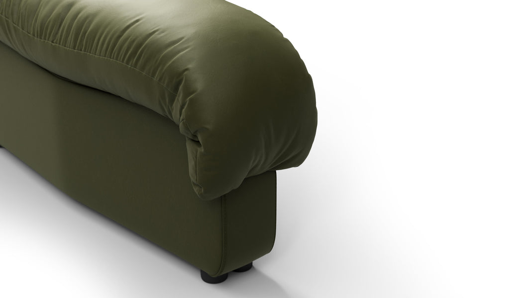 DS 600Deep Olive Vegan Leather