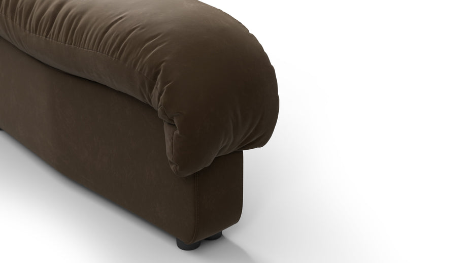 DS 600Distressed Brown Vegan Leather