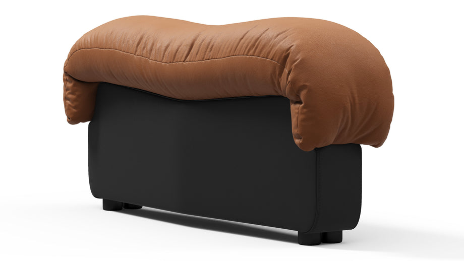 DS 600Vintage Tan and Black Vegan Leather