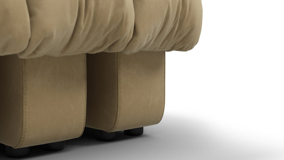 DS 600Beige Vegan Leather