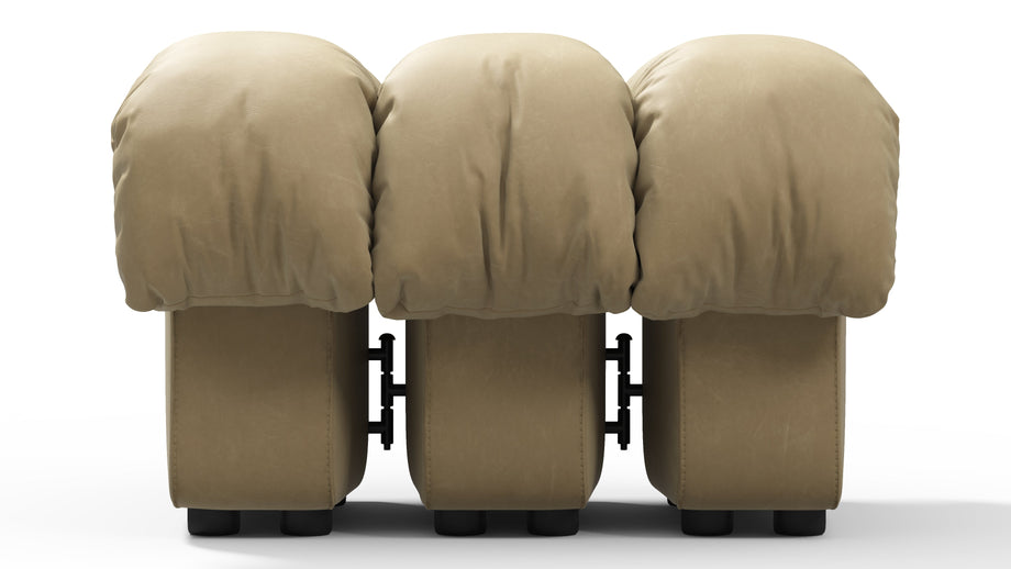 DS 600Beige Vegan Leather
