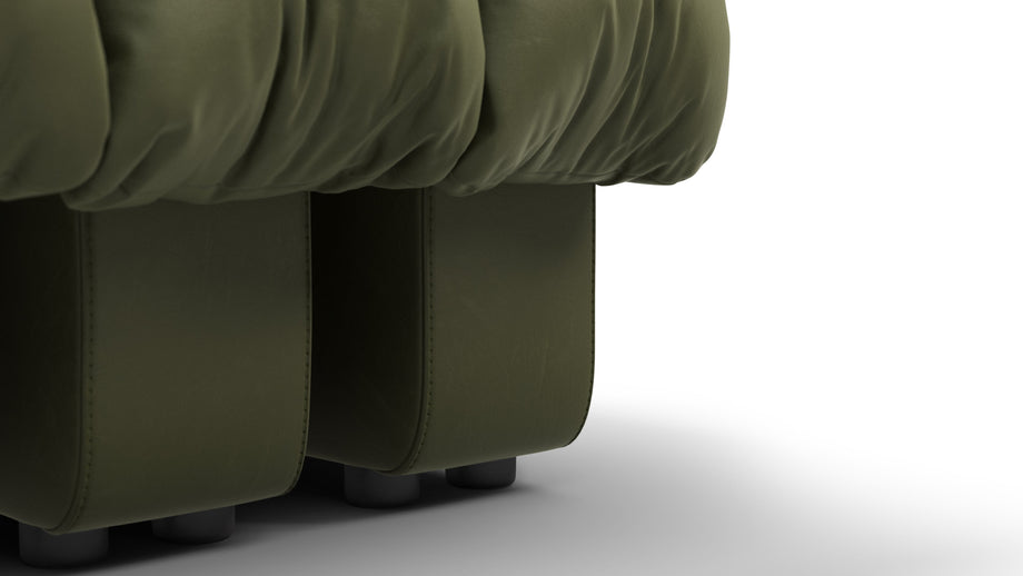 DS 600Deep Olive Vegan Leather