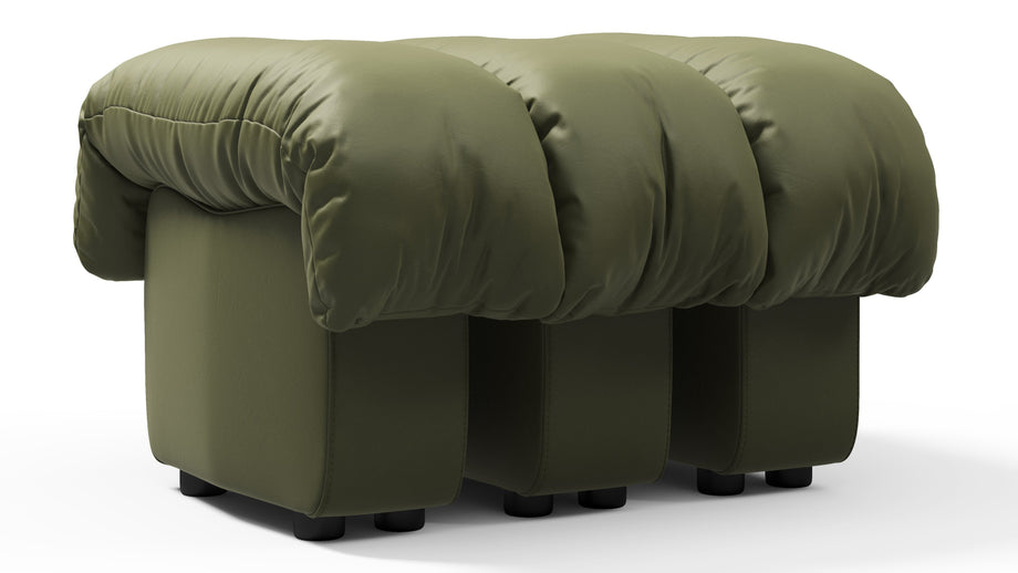 DS 600Deep Olive Vegan Leather