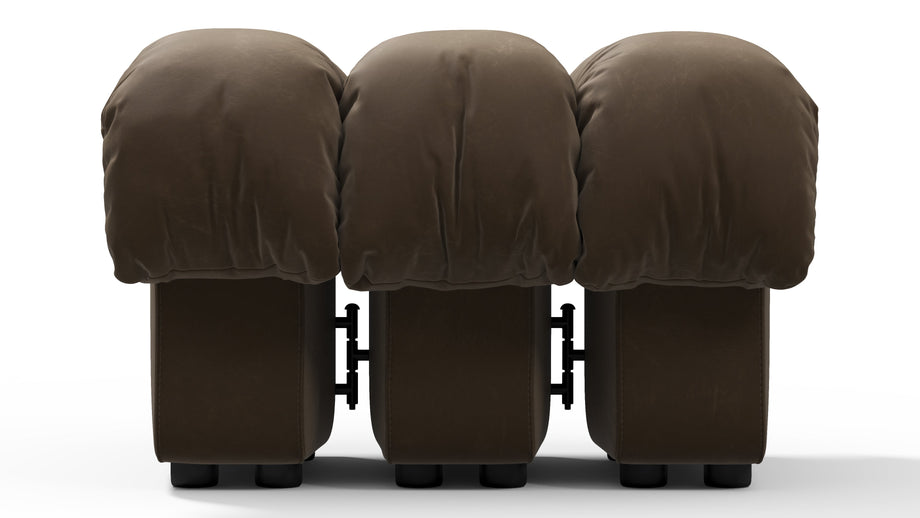 DS 600Distressed Brown Vegan Leather